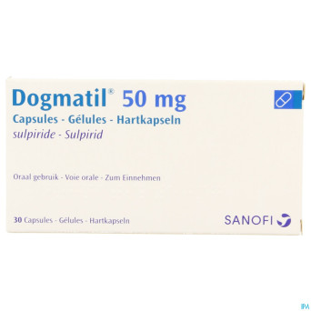 Dogmatil caps. 30 x 50 mg