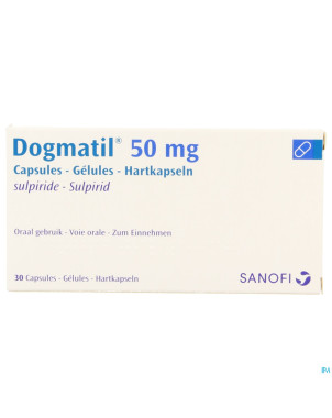Dogmatil caps. 30 x 50 mg