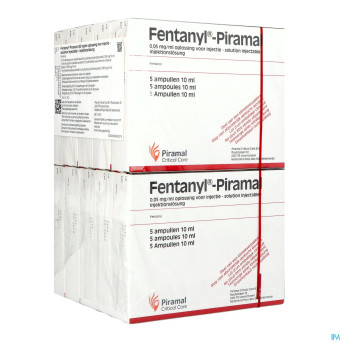 Fentanyl piramal 0,05mg/ml sol inj amp 50 x 10ml