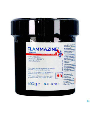 Flammazine 1% creme 1 x 500g