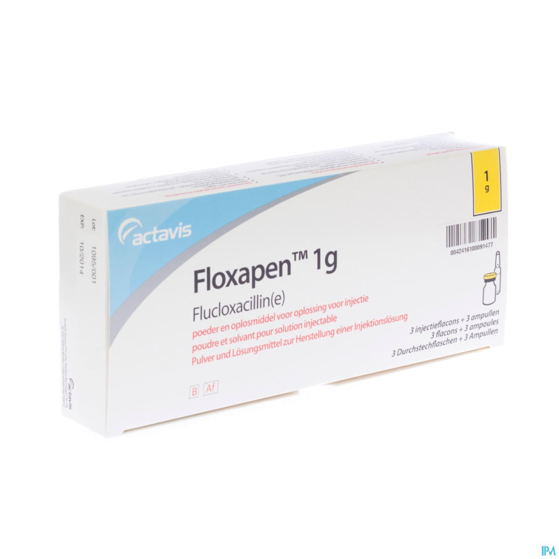 Floxapen fl inj  3x1g