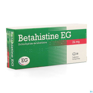 Betahistine eg comp 30x24mg