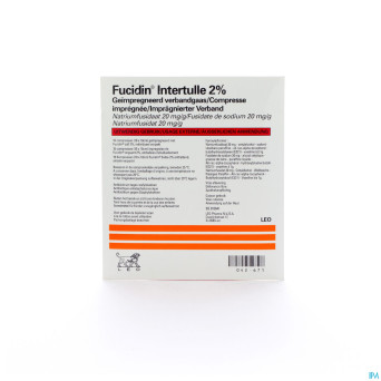 Fucidin intertulle compres 10x10cm