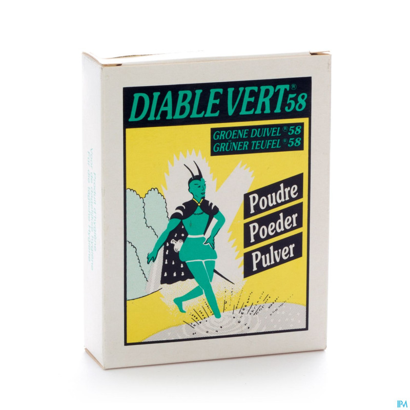 Diable vert 58 pdr pieds