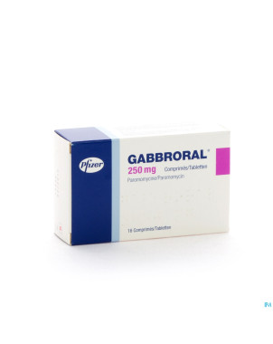 Gabbroral comp  16 x 250 mg
