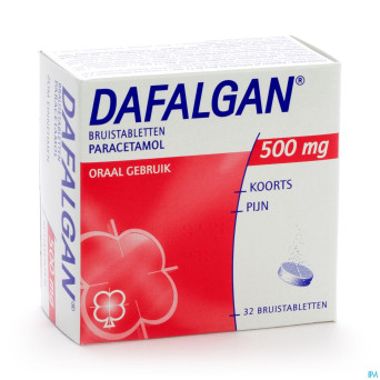 Dafalgan eff 500mg tabl 32