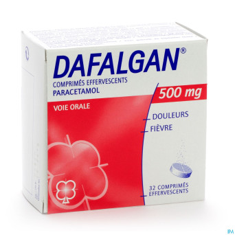 Dafalgan eff 500mg tabl 32