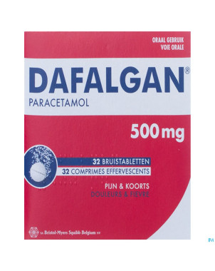 Dafalgan eff 500mg tabl 32