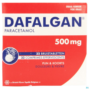 Dafalgan eff 500mg tabl 32