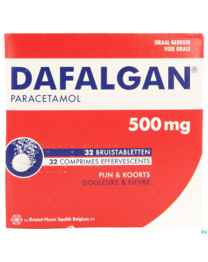 Dafalgan eff 500mg tabl 32