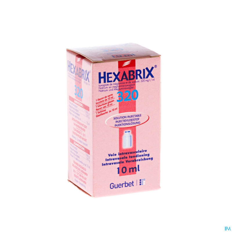 Hexabrix 320 amp inj 1 x 10 ml