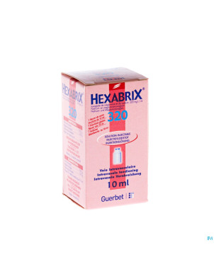 Hexabrix 320 amp inj 1 x 10 ml