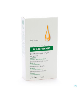 Klorane sh huile de vison cheveux secs    200ml