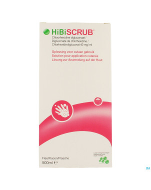 Hibiscrub savon antisept. 500ml