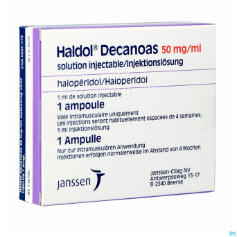 Haldol decanoas amp 1 x 1 ml/50 mg/ml