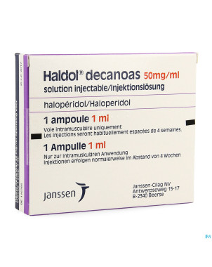 Haldol decanoas amp 1 x 1 ml/50 mg/ml