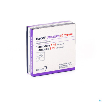 Haldol decanoas amp 1 x 3 ml 50 mg/ml
