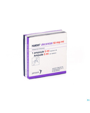 Haldol decanoas amp 1 x 3 ml 50 mg/ml