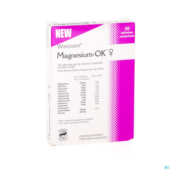 Magnesium ok femme    comp 30 6172