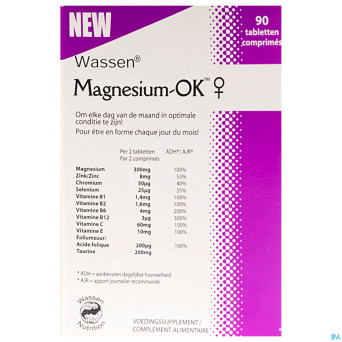 Magnesium ok femme    comp 90 6173
