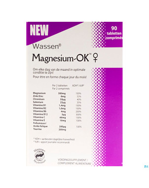 Magnesium ok femme    comp 90 6173