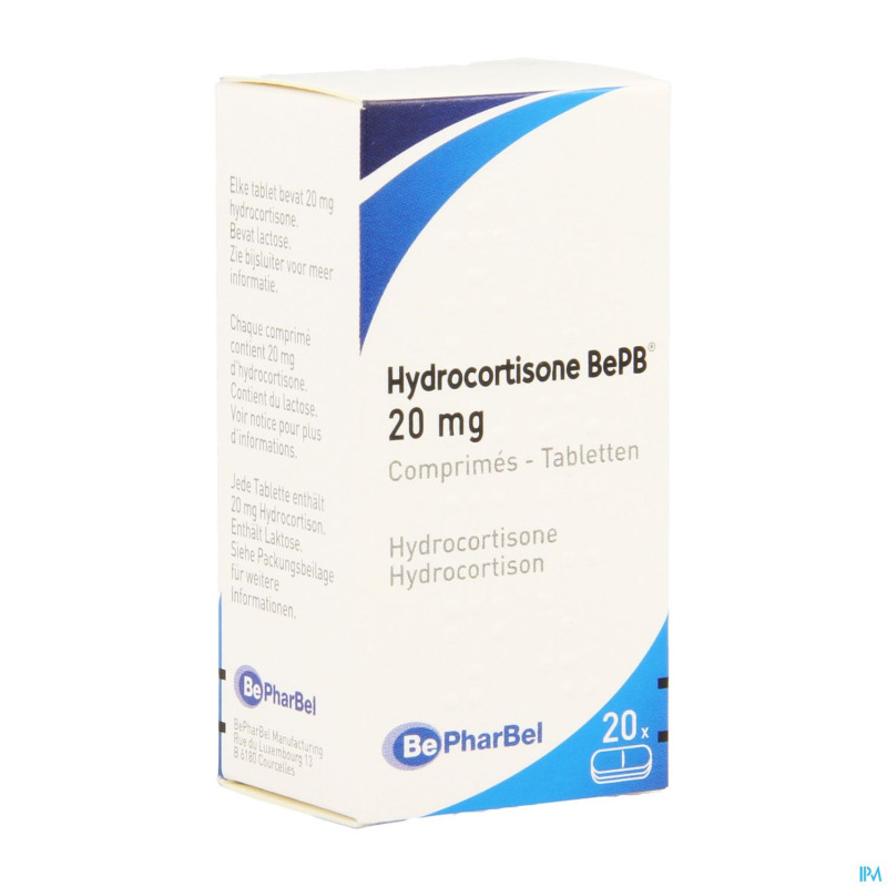 Hydrocortisone bepb comp  20 x 20 mg