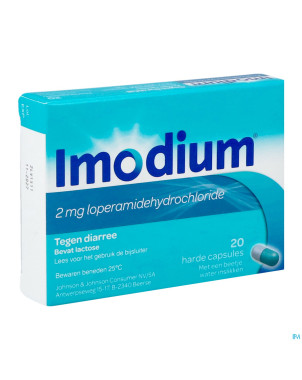 Imodium caps 20 x 2 mg
