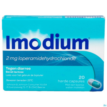 Imodium caps 20 x 2 mg