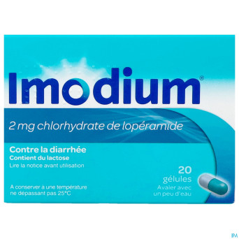 Imodium caps 20 x 2 mg