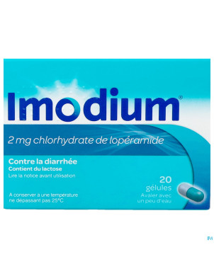 Imodium caps 20 x 2 mg