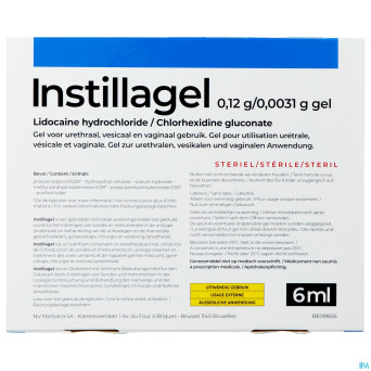 Instillagel melisana  10 x  6 ml