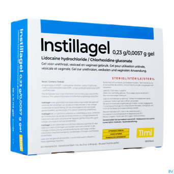 Instillagel melisana  10 x 11 ml