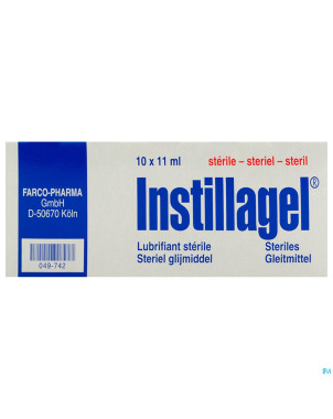 Instillagel melisana  10 x 11 ml