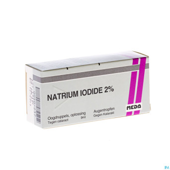 Meda pharma iodure sodium gutt opht 2% 9ml