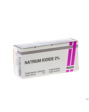Meda pharma iodure sodium gutt opht 2% 9ml