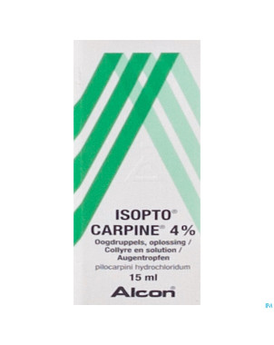 Isopto carpine 4 % collyre 15ml