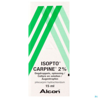 Pilocarpine-isopto 2 % collyre 15ml