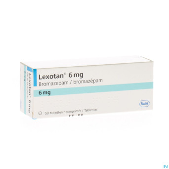 Lexotan  6mg comp 50x 6mg