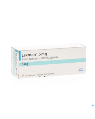 Lexotan  6mg comp 50x 6mg