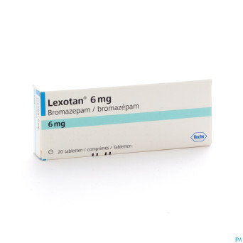 Lexotan  6mg comp 20x 6mg