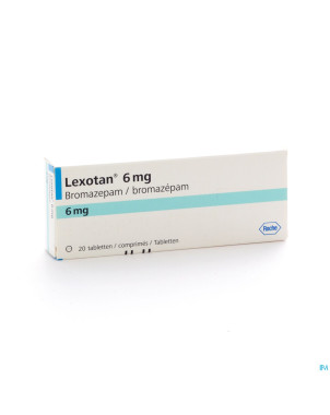 Lexotan  6mg comp 20x 6mg