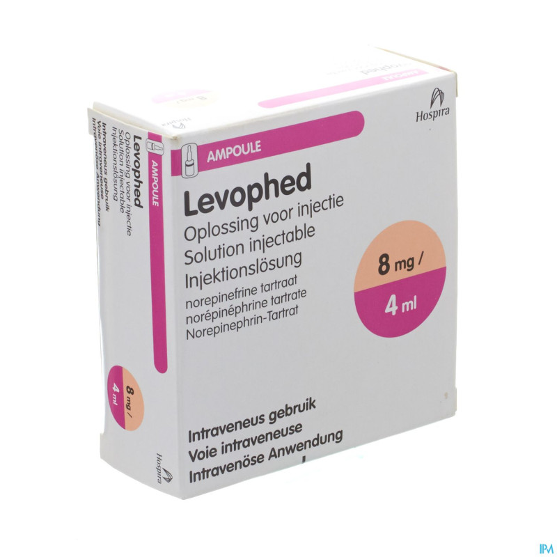 Levophed amp. 10x4ml