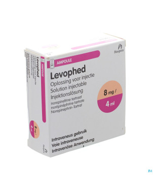 Levophed amp. 10x4ml