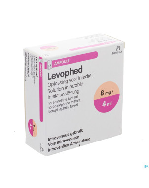 Levophed amp. 10x4ml