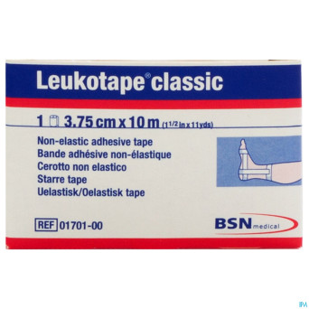 Leukotape classic blanc    3,75cmx10m 1 0170100