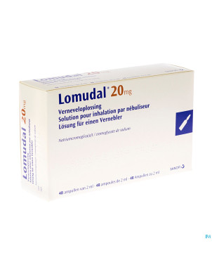 Lomudal amp pr inhal 48 x 20mg/2ml
