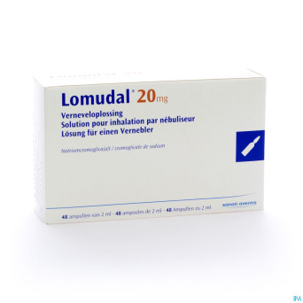 Lomudal amp pr inhal 48 x 20mg/2ml