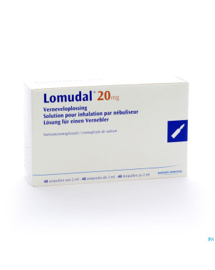 Lomudal amp pr inhal 48 x 20mg/2ml