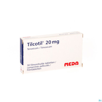 Tilcotil comp sec  30 x 20 mg