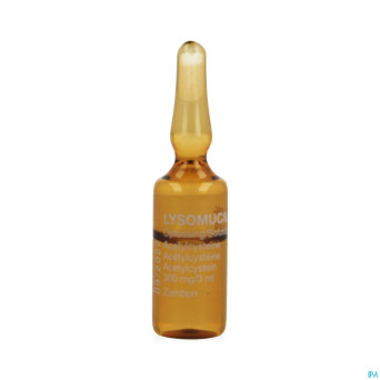 Lysomucil 10% amp 20 x 300 mg/3 ml